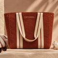 Terrycloth Tote — Terracotta