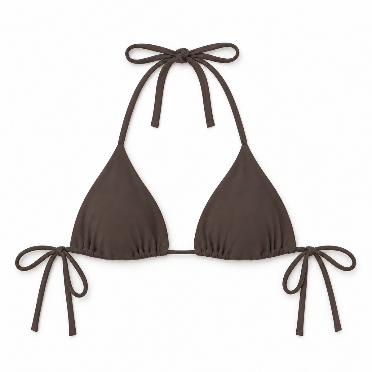 Antibes Top in Espresso — colour reference, ESTEREL Riviera swimwear