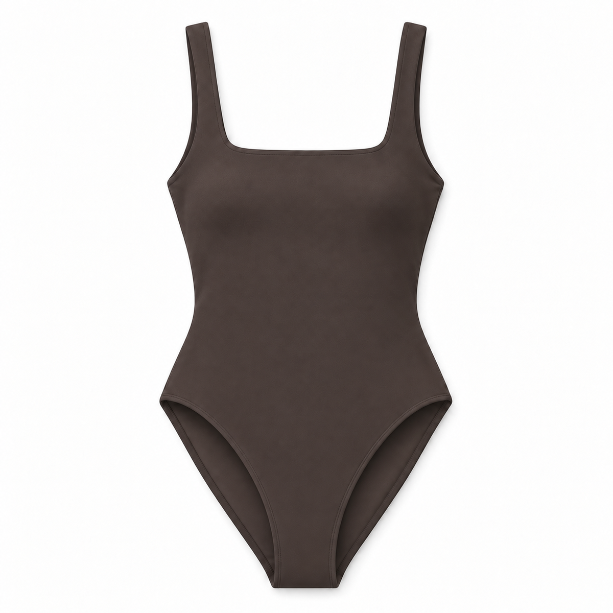 Cap-Ferrat Maillot in Espresso — colour reference, ESTEREL Riviera swimwear