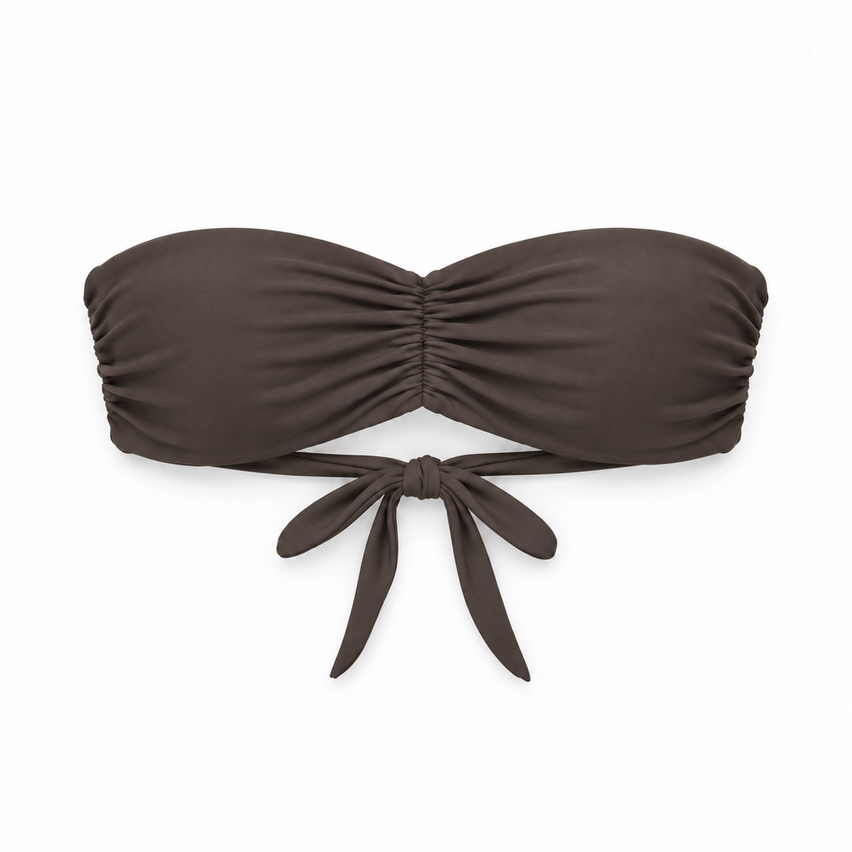 Èze Bandeau in Espresso — colour reference, ESTEREL Riviera swimwear